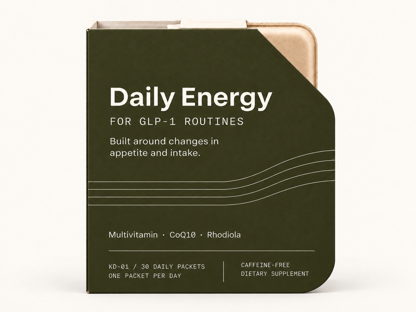 Krasis Daily Energy package front view